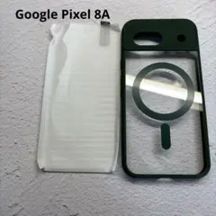 Google Pixel 8A ケース・フィルムセット　グリーン