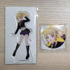 シャニマス 洋服の青山コラボ アクスタ 缶バッジ 八宮めぐる