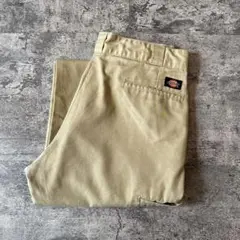ディッキーズDickies ベージュ オーバーサイズ アメカジ メンズ古着