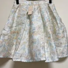 新品 タグ付き ティティ アンド コー 花柄 フラワー スカート 3D