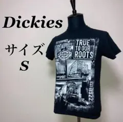 a0472【Dickies】プリントTシャツ　カジュアル　小さいサイズ