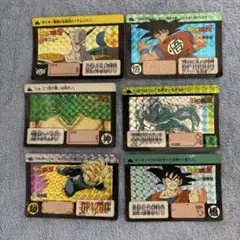 ドラゴンボール ホログラムカード 6枚セット