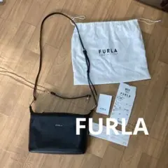 FURLA 2way 黒のバッグ 早いもん勝ち