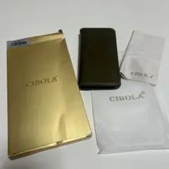 CIBOLA 手帳型レザーケース オリーブiPhone14