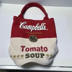 キャンベルスープ　非売品　トートバッグ　昭和　レトロ　当時物　懸賞　当選品