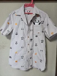 PANDIESTA　パンダ柄　半袖シャツ