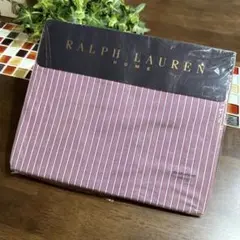 RALPH LAUREN ダブルフィッティドシーツ　綿100 地厚タンガリー RALPH LAUREN ダブルフィッティドシーツ綿100 地厚タンガリー