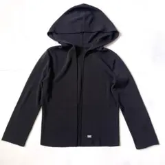 極美品✨フォクシー カーディガン リラックスフーディ パーカー ブラック 38
