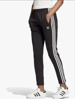 adidas PRIMEBLUE トラックパンツ　ブラック　レディース