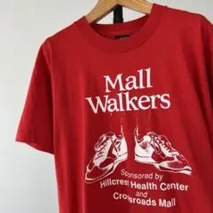 90s US製　MALL WALKERS　Tシャツ　スニーカー　シングルステッチ