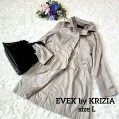 EVEX byKRIZIA エヴェックス スプリングコート レディースL相当