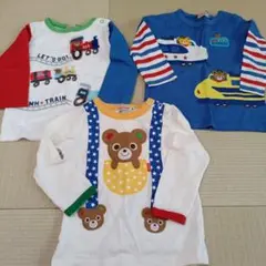 【90】ミキハウス ロンTセット