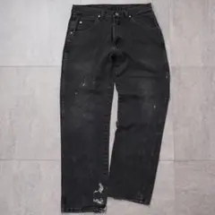 Wrangler ラングラー W33 ブラックデニム ボトム 黒 13167
