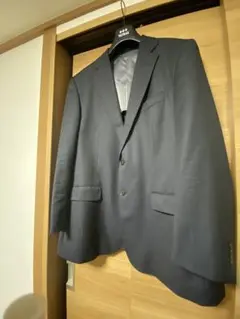 ✨極美品 AB7/XLサイズ✨サヴィルロウ×GUY DORMEUIL スーツ 黒 ✨極美品 AB7/XLサイズ✨サヴィルロウ×GUY DORMEUIL スーツ 黒