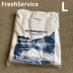 フレッシュサービス ドライ パックTシャツ 白 L 1枚 バラ売り