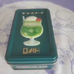 メリーの限定販売のクリームソーダ缶(空き缶)ちょっとしたお弁当箱にもなる？