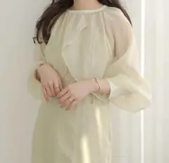 Alumu. sheer bolero design blouse