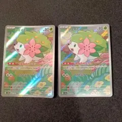 【ポケカ】シェイミ　AR　2枚