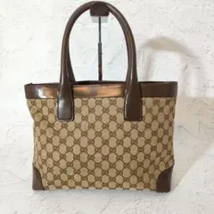 0① GUCCI グッチ トートバッグ 美品