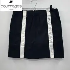 クレージュ courreges レディース ナイロンタッチミニスカート 40