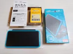 ★★【超美品】任天堂 New ニンテンドー 2DSLL ブラック×ターコイズ★★