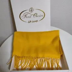 新品 ドバイ土産 カシミアタッチ マフラー