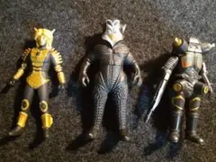 ウルトラ怪獣ソフビ ３体