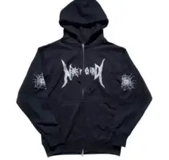 再販無し‼️ NOREMID Spyder Double Zip Hoodie