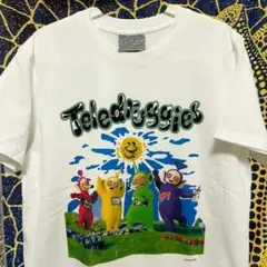 Teletubbies 半袖 Tシャツ 夏 新品 お洒落 XL 2XL ホワイト