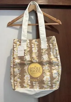 レア Hawaii　Whole Foods Market エコバッグ花柄