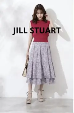 （美品）JILLSTUART♡ブレナフラワースカート