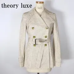 LA1516 theory luxeセオリーリュクス トレンチコートベージュ38