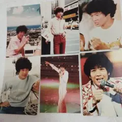 田原俊彦生写真 6枚セット