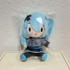 プロセカ　ふわぷちミニぬいぐるみ　バツミク　劇場版壊れたセカイと歌えないミク