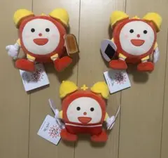 めざましくん　めざましテレビ　ぬいぐるみ　全３種セット