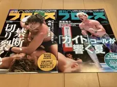 週刊プロレス 2023年8/2号 2023年8/16号 No.2254 2256