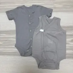 未使用　西松屋　ロンパース　肌着　60 メッシュ　ノースリーブ　半袖