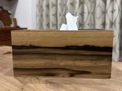 黒柿　ティッシュボックス