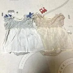 nicorito 半袖ロンパース