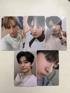 TXT TOGETHER Afterglow ユニバ 特典 トレカ　コンプ