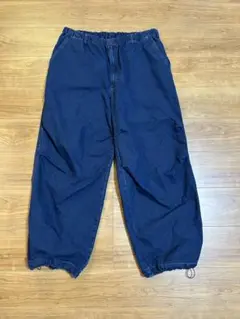UNIQLO:C(ユニクロシー)ワイドパラシュートパンツ/ワイドデニム/XL