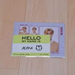 nctdream ファンクラブ 会報 vol.5 継続特典 マーク