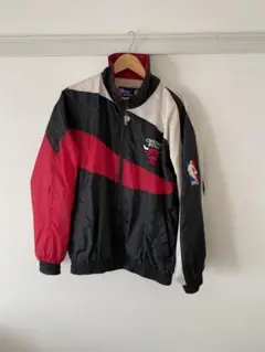 CHICAGO BULLS ナイロンジャケット Ladies Chicago Bulls Starter Line Up Full-Zip Track Jacket