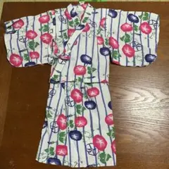 AMPERSAND 浴衣ワンピース2way子供 90cm 朝顔