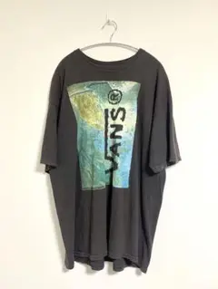 VANS グラフィック Tシャツ ダークグレー オーバーサイズ