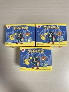 マクドナルド　ハッピーセット　ポケモン　3種