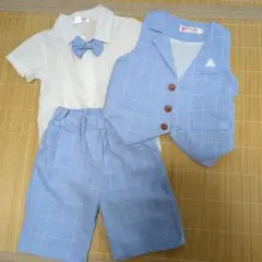水色 セレモニースーツ90 Yseule Fashion