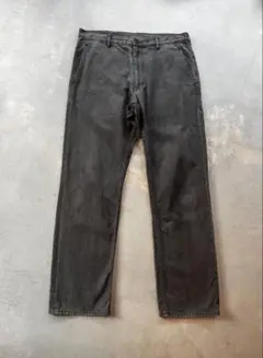 COMME des GARCONS HOMME PLUS 墨黒トラウザーズパンツ