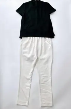 【希少】YOKOCHAN ヨーコチャン 秋冬 ウール セットアップ 白黒