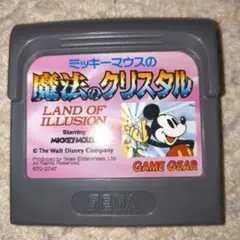 ミッキーマウスの魔法のクリスタル GAME GEAR